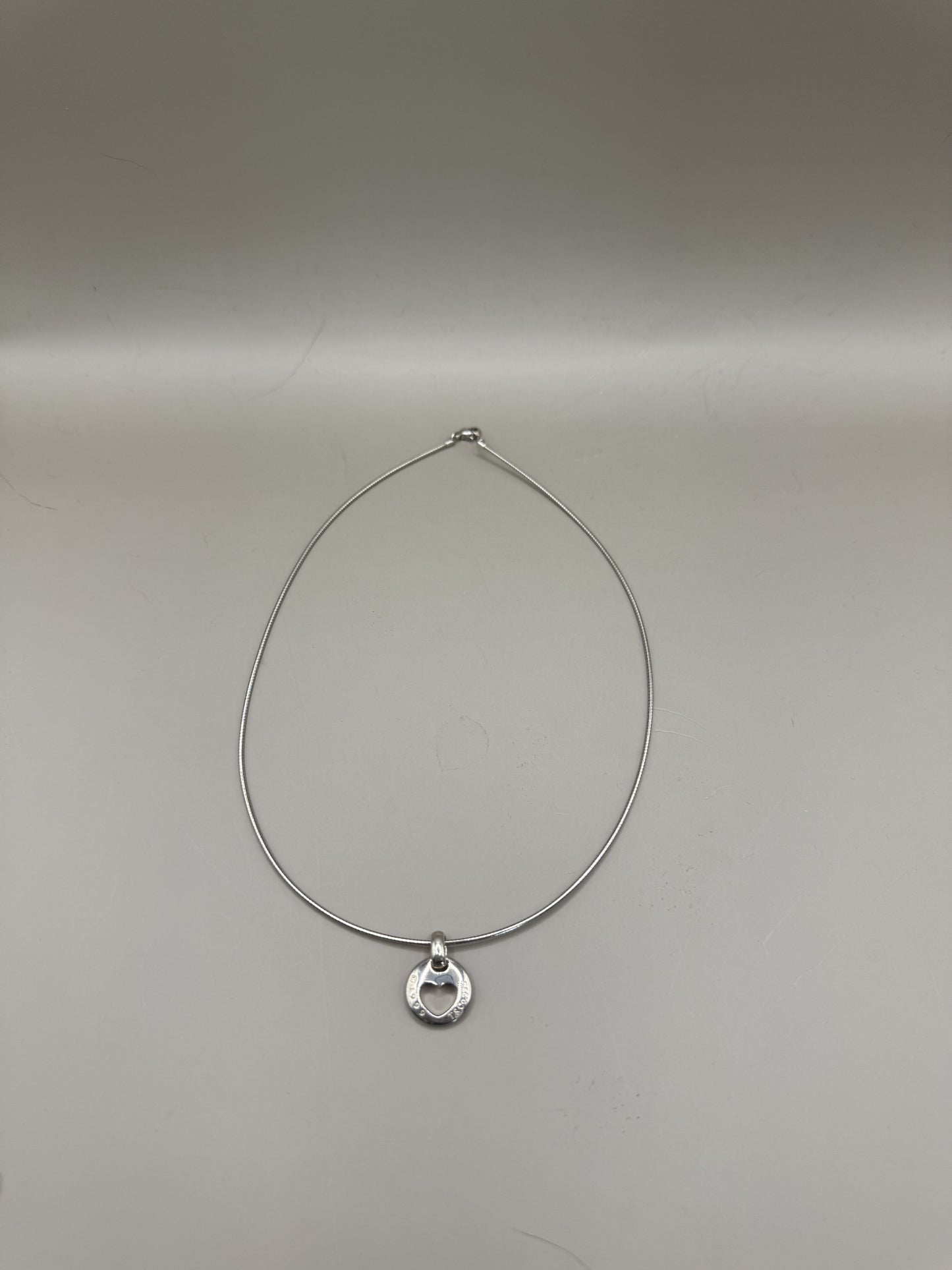 Tiffany & Co Heart Sterling Necklace