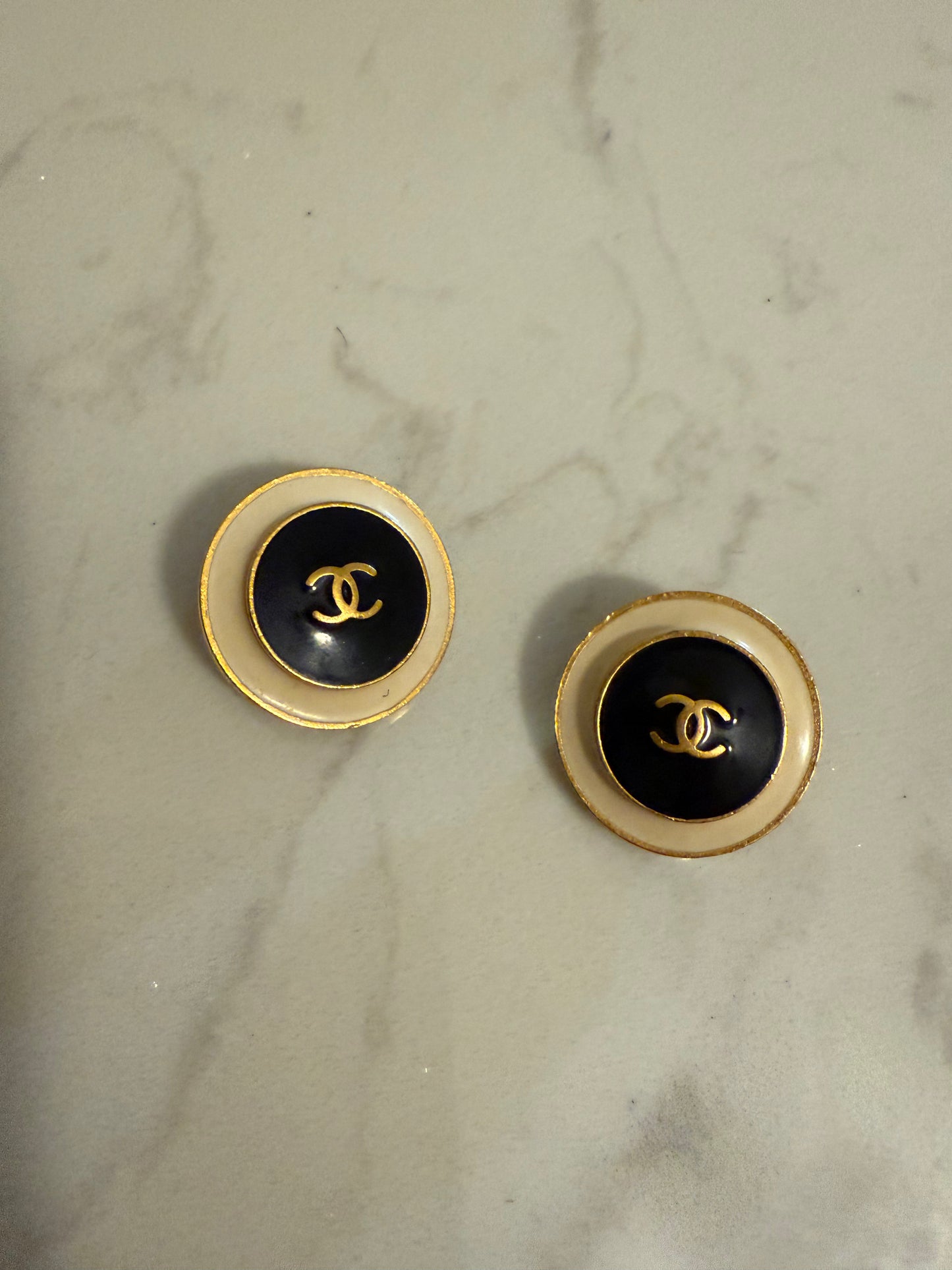 Chanel 1995 Spring Clip Earrings