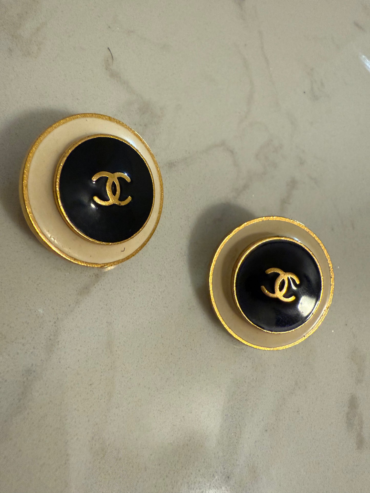 Chanel 1995 Spring Clip Earrings