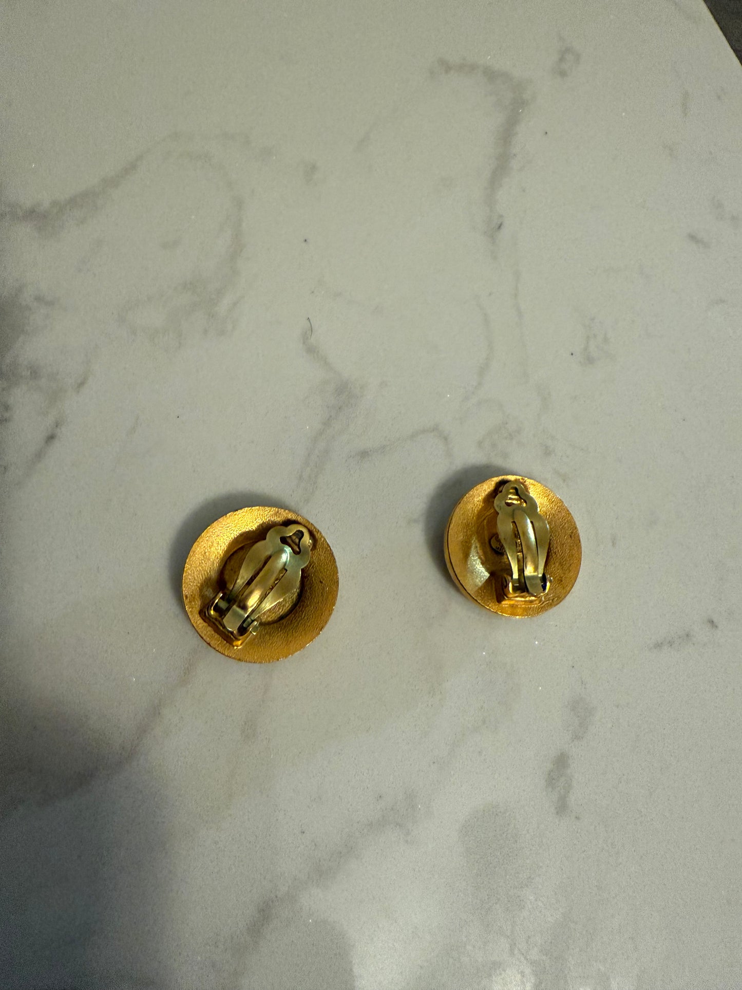 Chanel 1995 Spring Clip Earrings