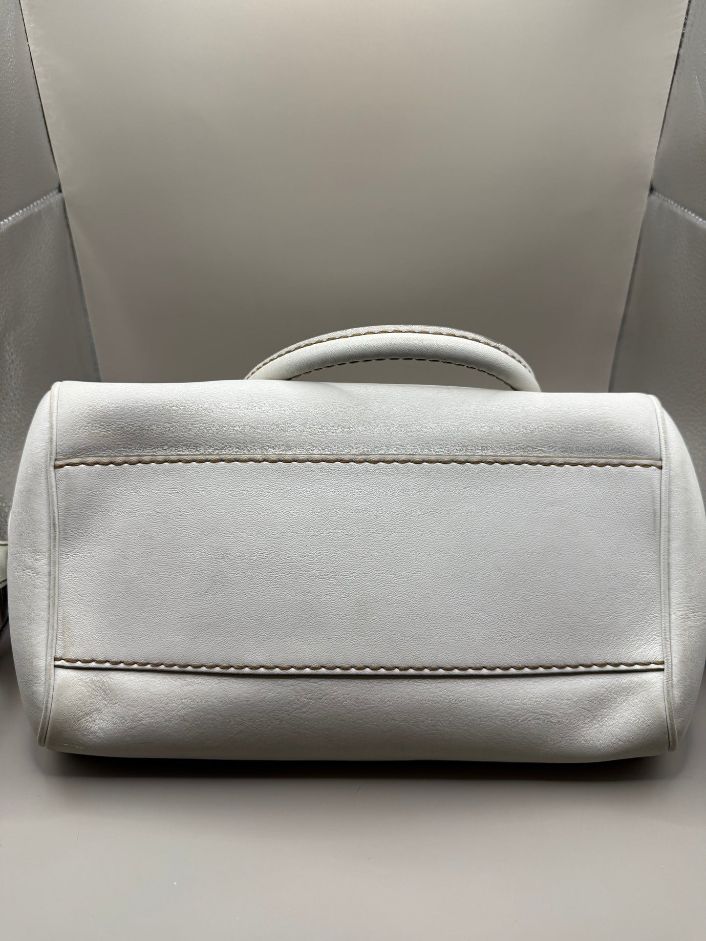 White Tod’s Leather Satchel