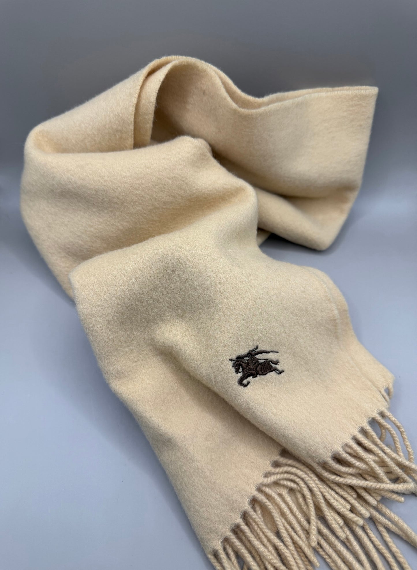 Vintage Burberry Cashmere Scarf