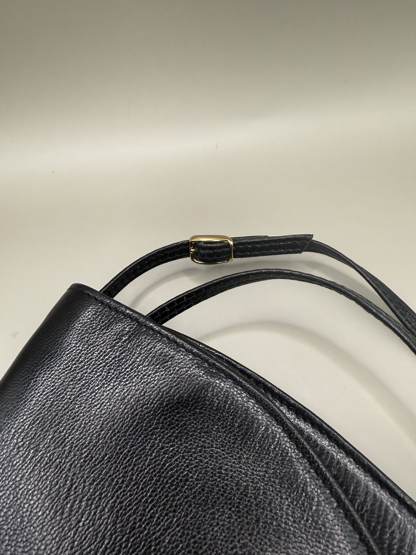 Vintage 90s Fendi Black Leather Bag - multiwear