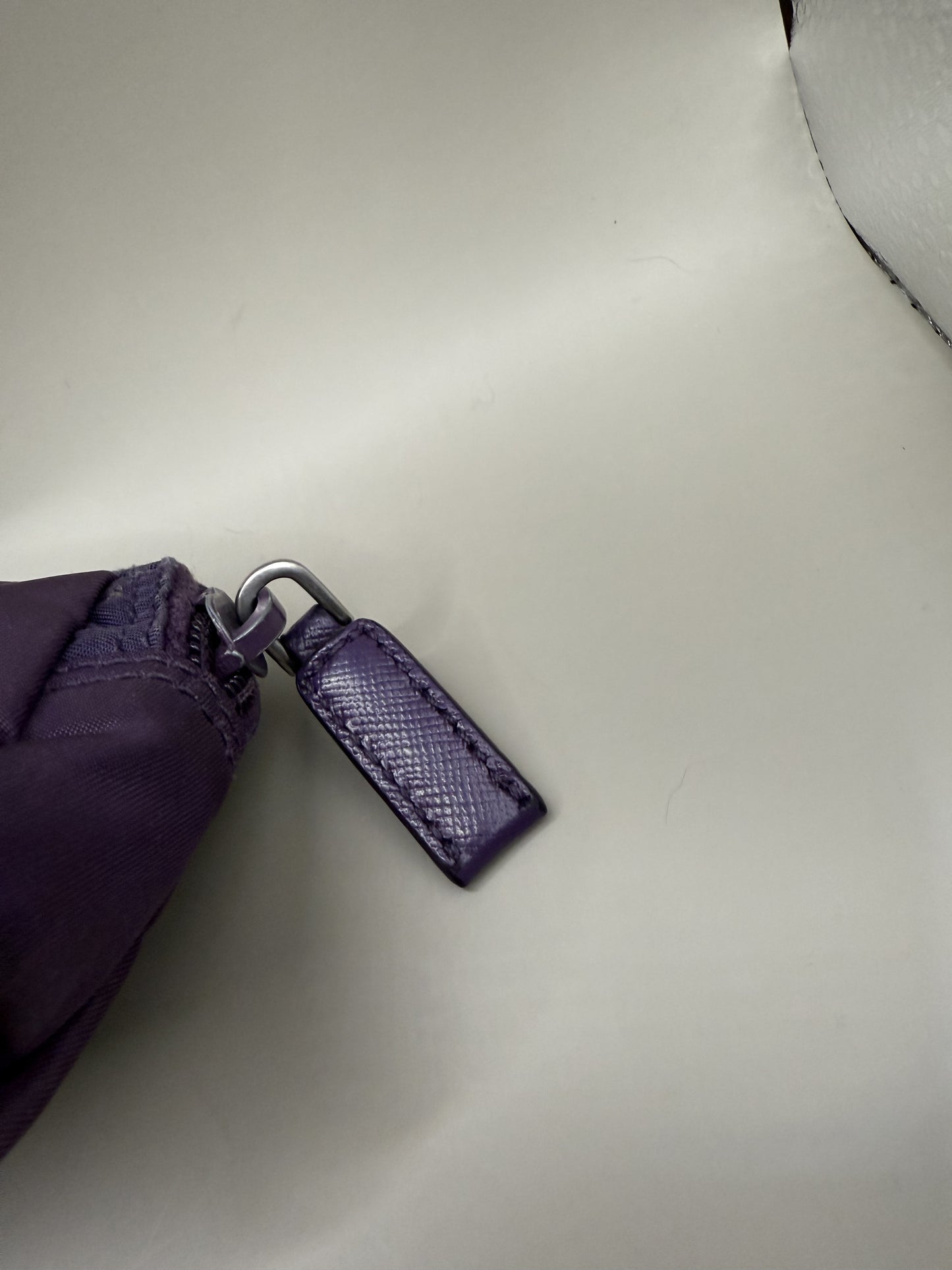 Vintage Prada Nylon Purple Pouch