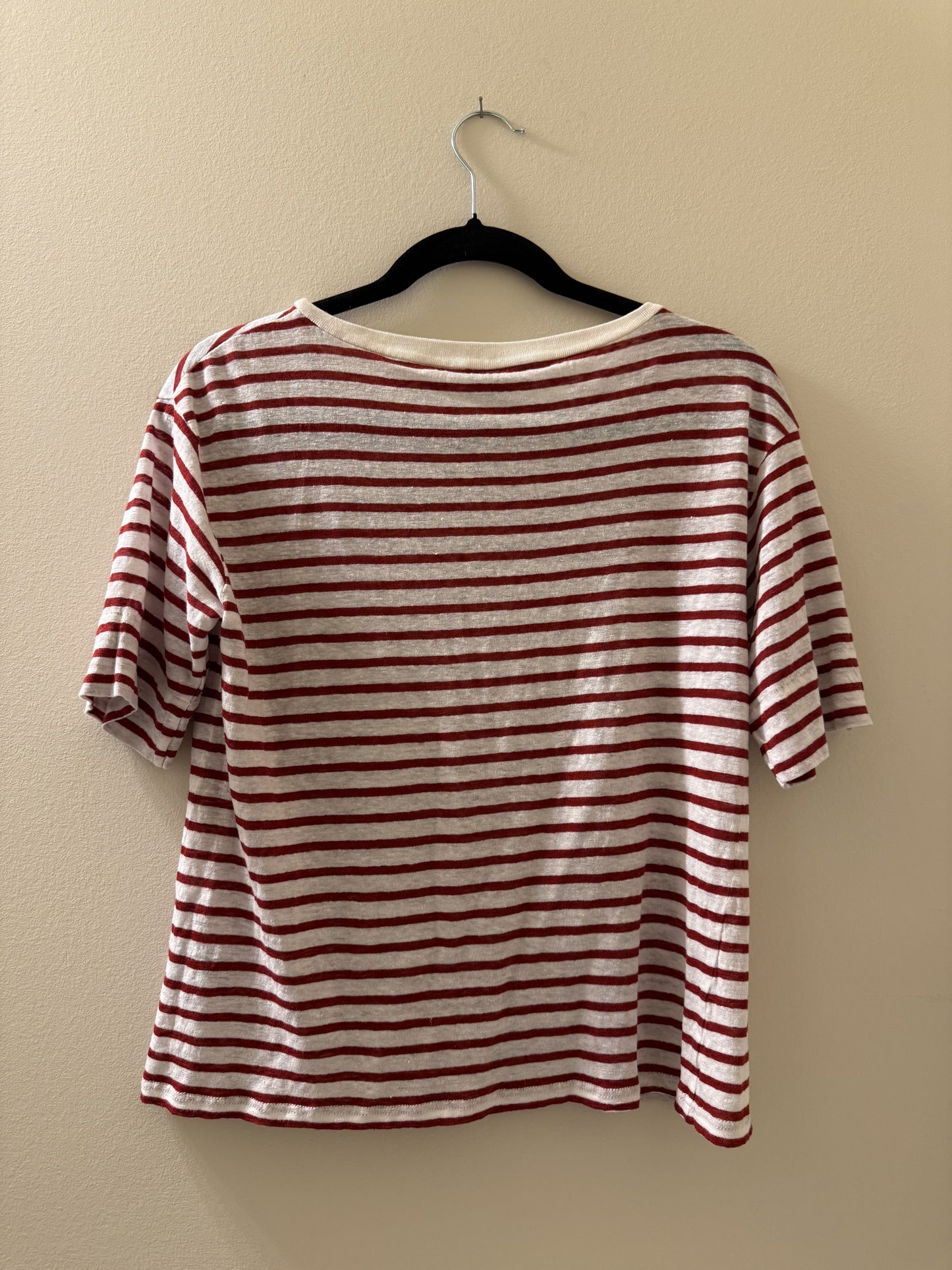 Loro Piana Linen Striped Top - Medium