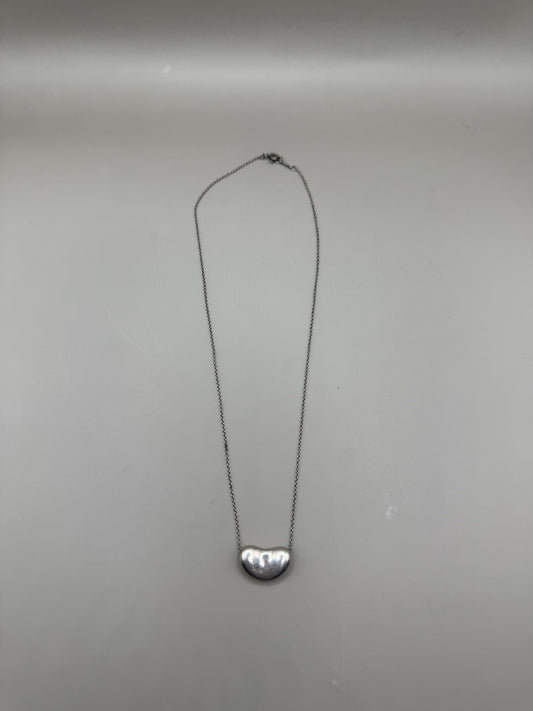 Tiffany & Co x Elsa Peretti Bean Necklace - Sterling Silver