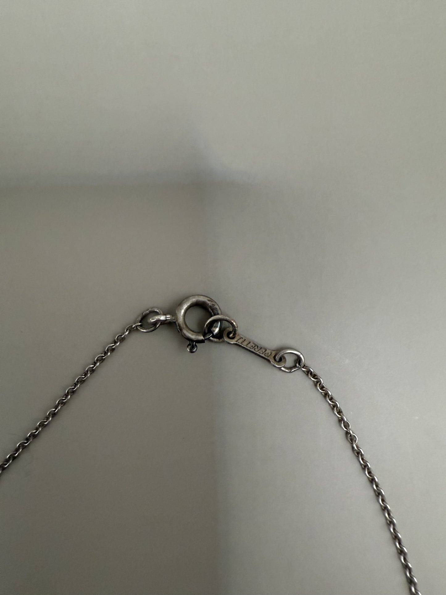 Tiffany & Co x Elsa Peretti Bean Necklace - Sterling Silver